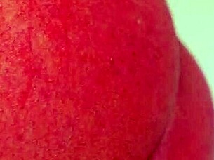 misslili's cute homemade anal toy play