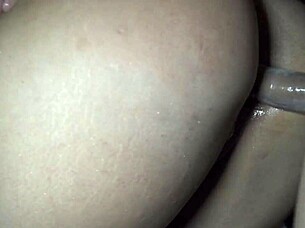 Why settle for ordinary when this big tits amateur handles monster cock handjob?