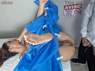 Doctor, you're fucking me during this exam at the hospital!