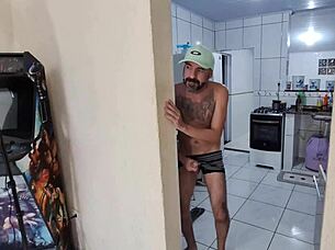 Teen girl studies without panties in taboo rough intense action