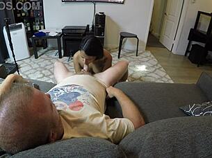 I uh love giving oral on couch in pov like Mandy Mynxx does