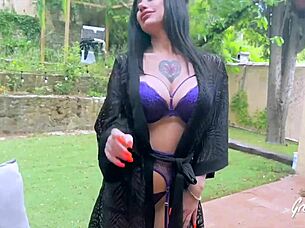 Do you want to see Priscilla, the brunette milf with big tits, get fucked harder than ever?