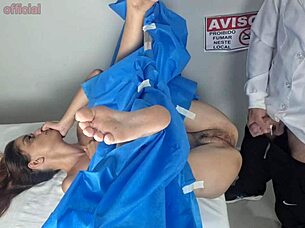 Doctor, you're fucking me during this exam at the hospital!