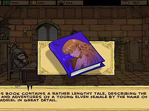 Akabur's witch trainer game offers full playthrough in part 10 with costume elements.