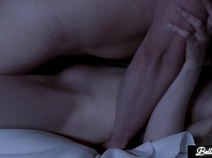 Why does step daddy sneak in at night to take her virginity with bareback creampie?