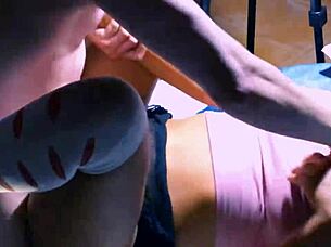 Shy Nerdy Teen Experiences Intimate Moment with Petite Latina in Her Room