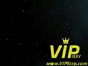 i feel so connected kissing and licking samantha jolie's wet puffy pussy close up with toys in this passionate lesbian session by vipissy