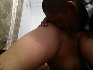 hey, why not dive into licking my wife's ass and making her moan?