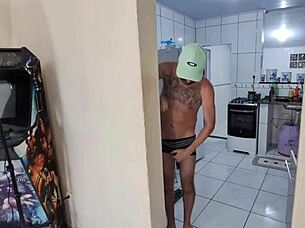 Teen girl studies without panties in taboo rough intense action