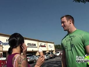 hey, check this backside big tit slut regan reese getting slam fucked