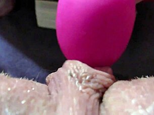 big clit orgasm closeup is so intense 😱💦