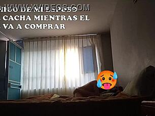 Amigo Joins Bed While Husband Leaves for Training, Sharing Two Beds