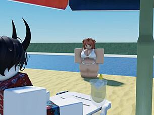 Whoa, Check Out This Special Beach Day With Massive Boobs And Huge Ass Shaking In The Sun All Afternoon!