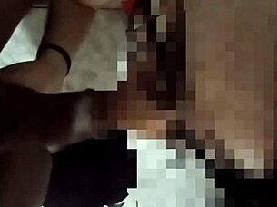 The nerdy transsexual with glasses explores solo crossdressing in a captivating tale.