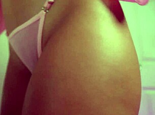 This latina's big ass looks unreal but she won't stop until your cumshot covers it