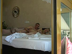 Young Blonde With Tattoos Rides In Homemade Cowgirl Sex Experience