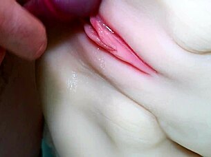 Let's spread her legs wide and dive into intense fucking action