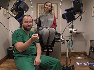 Dr Tampa Examines Curly Latina Patient Kalani Luana