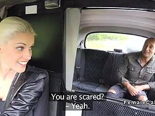 Bald Guy Bangs Busty Driver