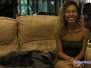 Dr Tampa Examines Curly Latina Patient Kalani Luana