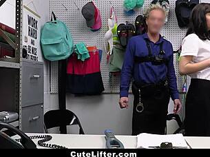 Teen taken to back room on shoplifting suspicions - cutelifter