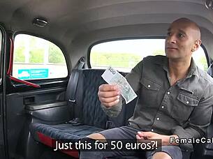 Bald Guy Bangs Busty Driver