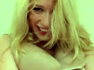 Hey check out this big titted british blonde riding cock and taking a facial like a pro