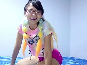 Hey, check out this Peruvian cosplay babe getting her big ass pounded hard in wet anal action