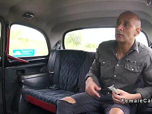 Bald Guy Bangs Busty Driver