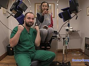 Dr Tampa Examines Curly Latina Patient Kalani Luana