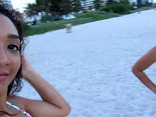 18yo interracial threesome with latina and filipina teens in miami behind the scenes