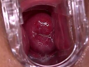 Smash that shaved pussy hard until it squirts everywhere