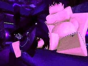 in this roblox adventure, i made my girlfriend moan intensely until reaching a powerful climax inside her