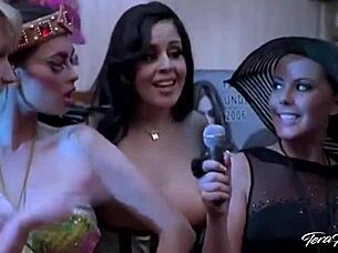 Brunette Babe Tera Patrick Massages Alec Knights Cock With Her Wet Squirting Pussy