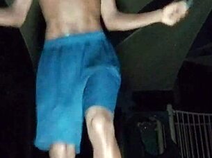 What Happens When A Skinny Mature Brunette Beauty Works Out In The Park With Her Teacher?