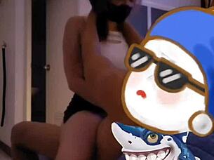 i'm riding hard until creampie with asian olga aoki