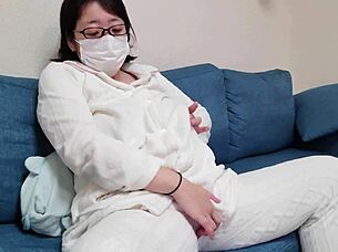 Whoa, check out this frustrated housewife going all nasty with her masturbation moves!