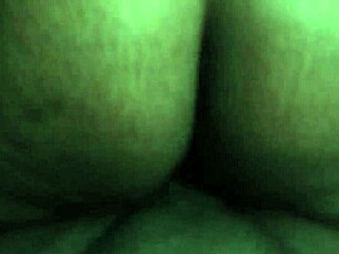 Thick ass and juicy pussy riding a massive fat cock intensely.