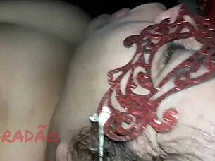 Huge tits Latina BBW gets fucked hard and cums in mouth as submissive prostitute.