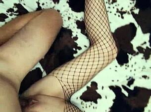 Wife Feels Passionate in Homemade Anal Lingerie Encounter with Husband