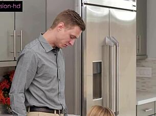 Charlotte Sins Swallows Cock To Satisfy Her Hunger