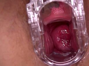 Smash that shaved pussy hard until it squirts everywhere