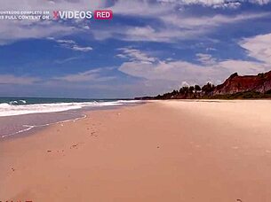 I uh had wild sex on nudist beach in Paraiba with Alemaohub oh amazing