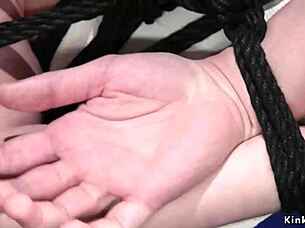 Ebony Lures Redhead Into Bondage And Whips Her Ass In Lezdom Session