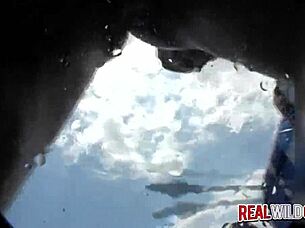 Party bus slut twerks in wild uncensored sexy party