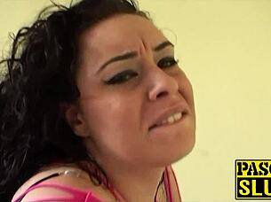 Mesmerizing British Submissive Babe Bound And Banged Rough In Maledom Domination