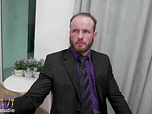 ever wondered how a cuckold husband loses at cards, forcing his beautiful curvy wife bruna santos to pay with intense dap dp interracial action?