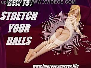 I feel so aroused guiding you through ball stretching with erotic joi instructions.