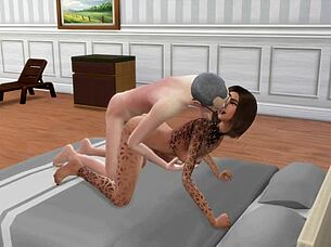 grandpa, let's get wild in bed - kiss me, fuck me doggystyle until i cum!