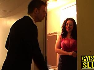 Mesmerizing British Submissive Babe Bound And Banged Rough In Maledom Domination